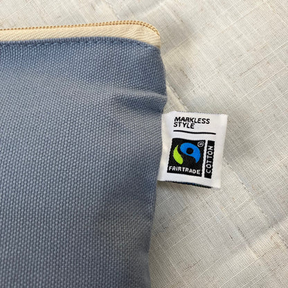 キャンバスフラットポーチ